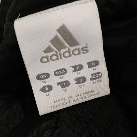 Adidas Black Double Zippered Lined Hooded Jacket - Picture 2 of 8
